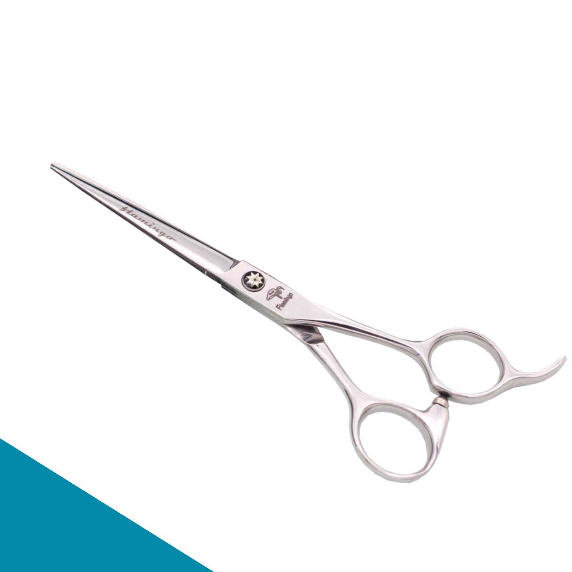 Flamingo Offset Hairdressing Scissors