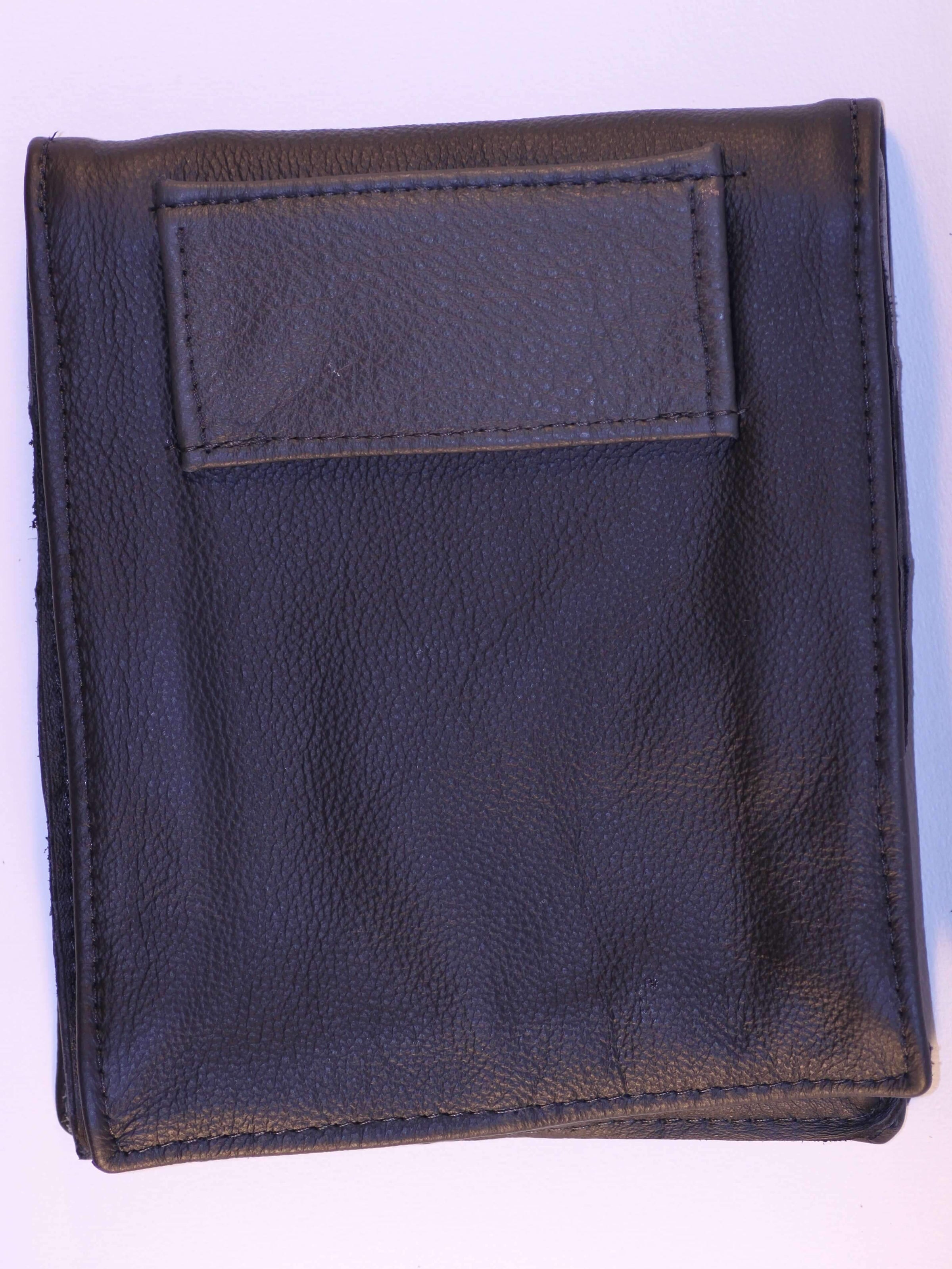 Leather Artisan Handmade leather scissor pouch 