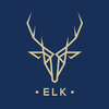 Elk 5inch Curved Textile Scissors