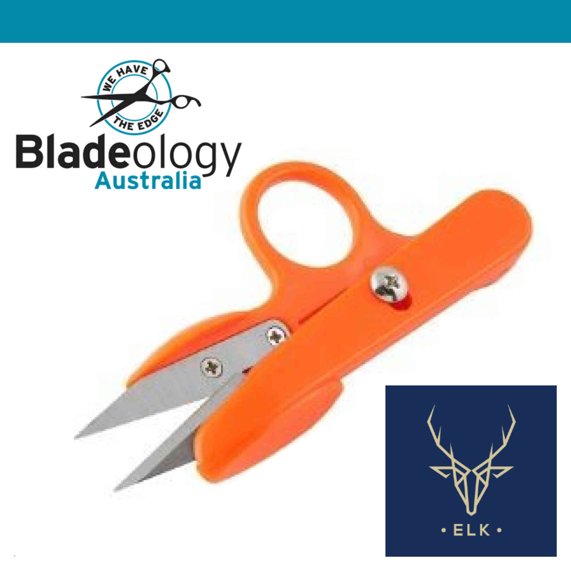 Elk Thread Snip 4inch plastic (orange)