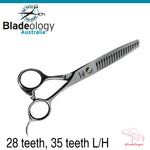 Flamingo Texturizing Thinners Left-handed 35 teeth