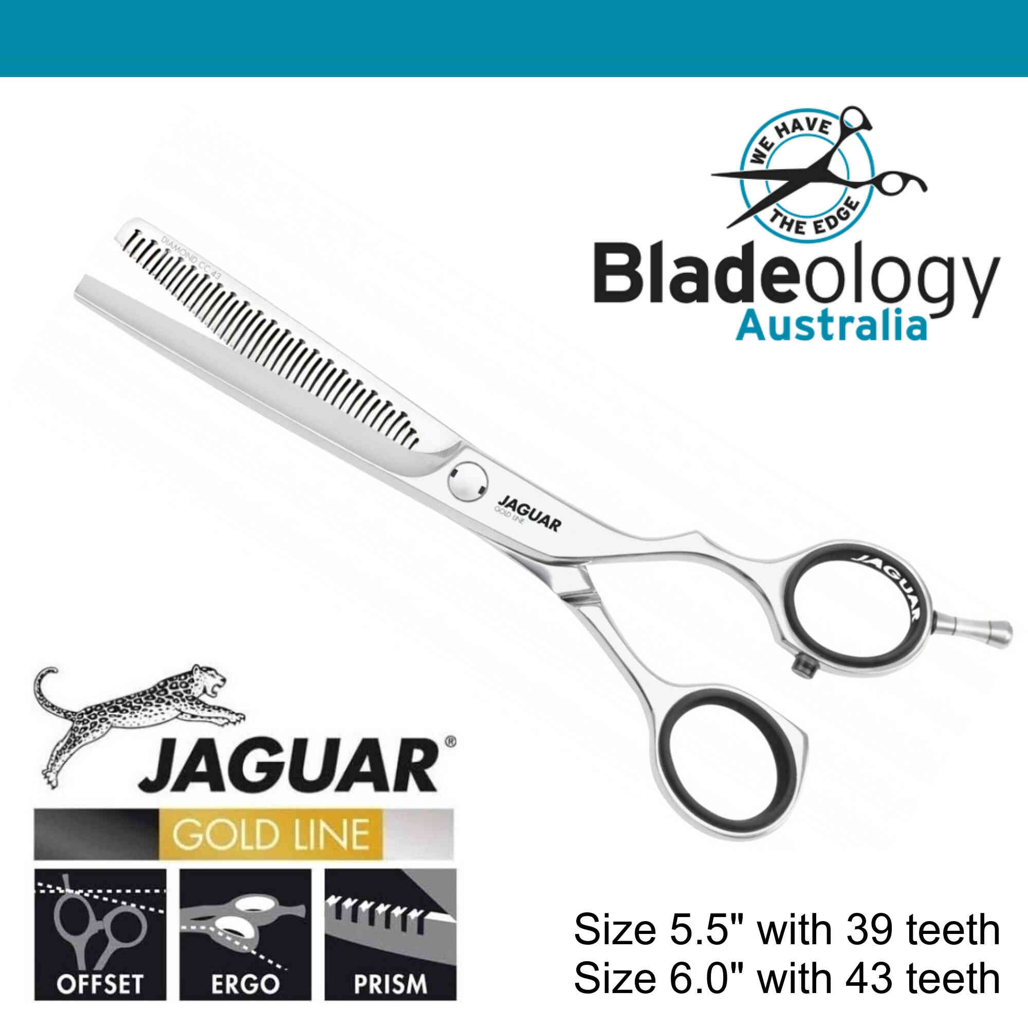 Jaguar Gold Diamond Ergonomic Thinners