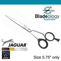 Jaguar Silver Concave CS Offset Scissors 5.75"