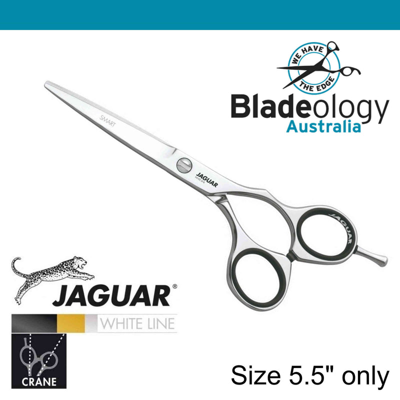 Jaguar White Smart Crane Scissors 5.5"