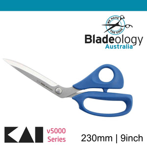 Kai 5230 9inch BLUE Dressmaking scissors