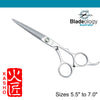 Kasho SAGANO Scissors Semi-Offset handles- KSG