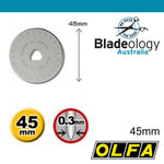 Olfa 45mm blades (10 pack)