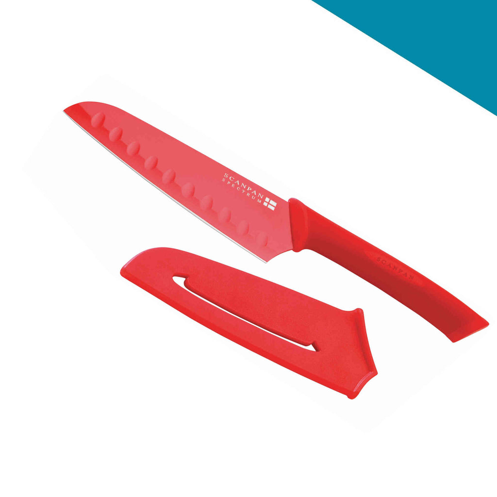 Scanpan Santoku Knife 14cm Red