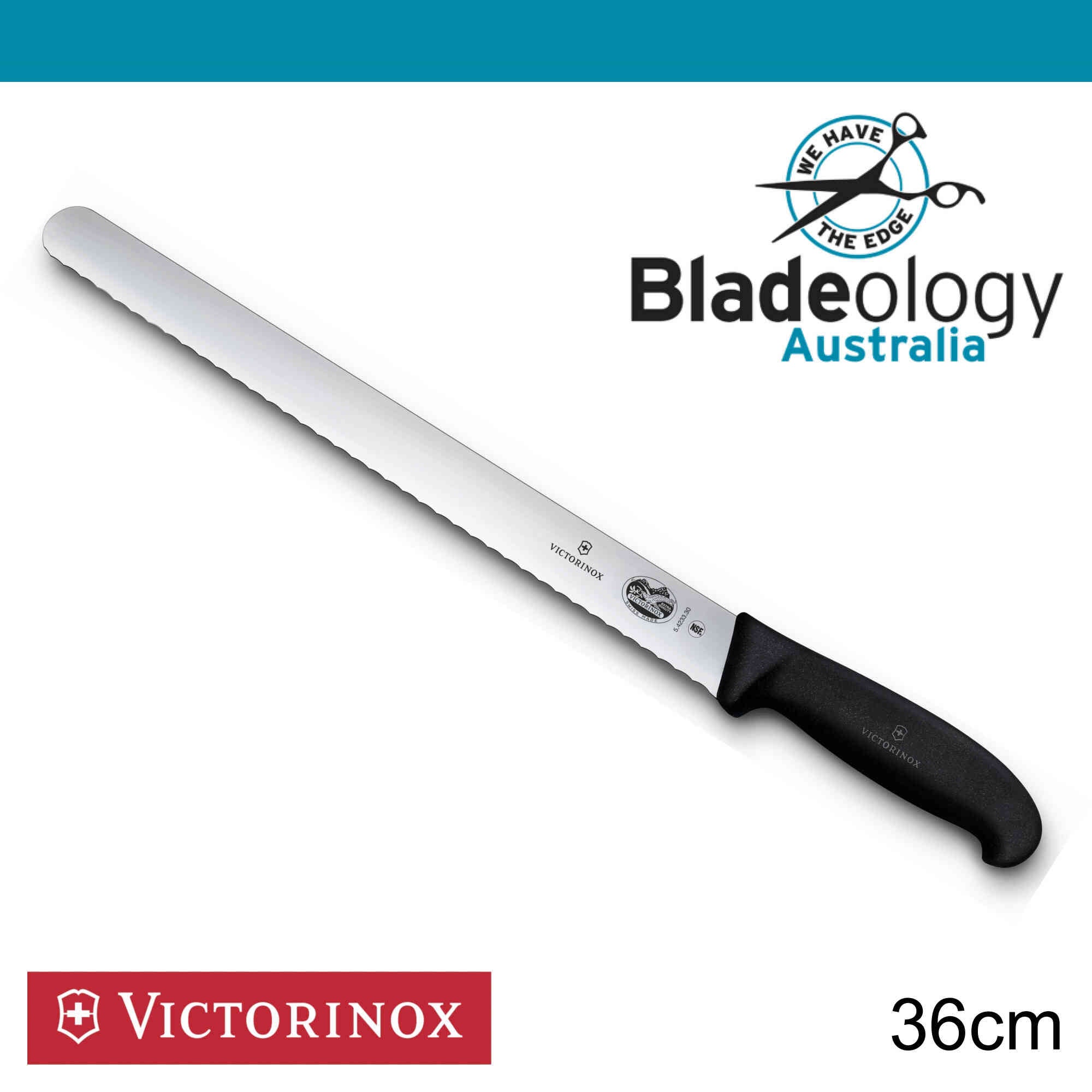 Victorinox Fibrox Slicing Knife (wavy edge) 36cm